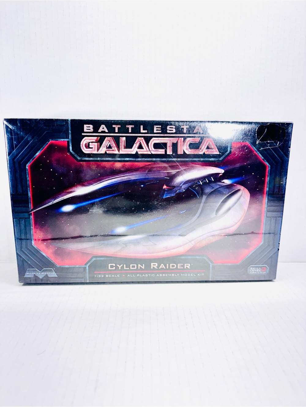 Moebius Model 926 Battlestar Galactica Cylon Raider 1:32 Scale Kit NIB Sealed